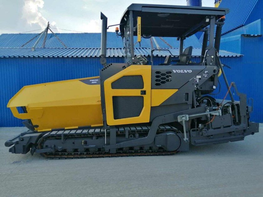 Асфальтоукладчик volvo