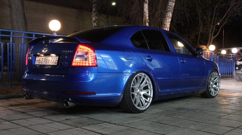 Skoda Octavia a5 стенс