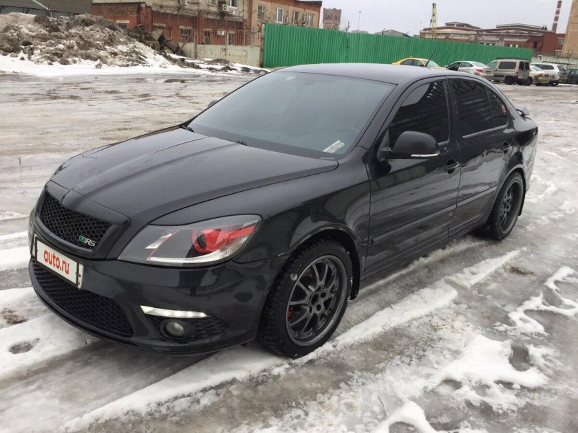 Шкода а5 черная