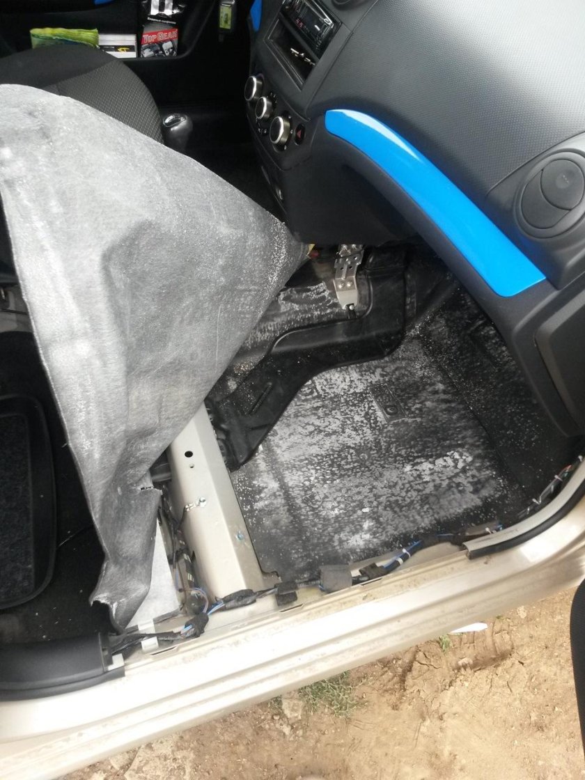 Обдув задних пассажиров