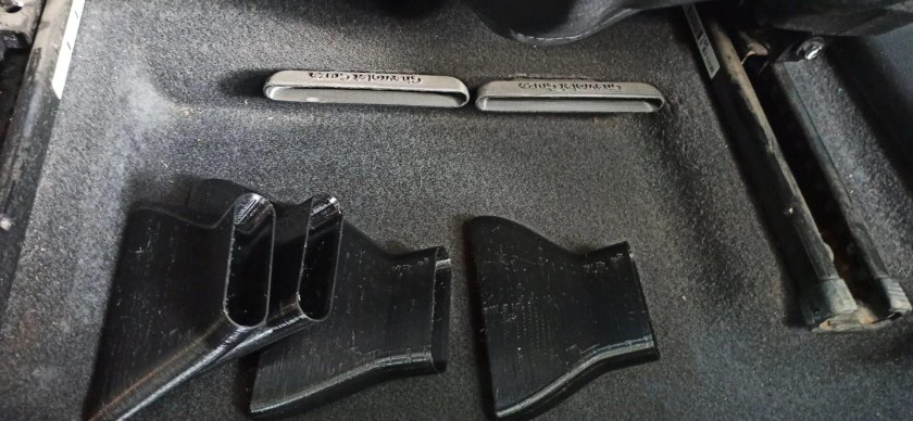 Обдув ног задних пассажиров ВАЗ 2107