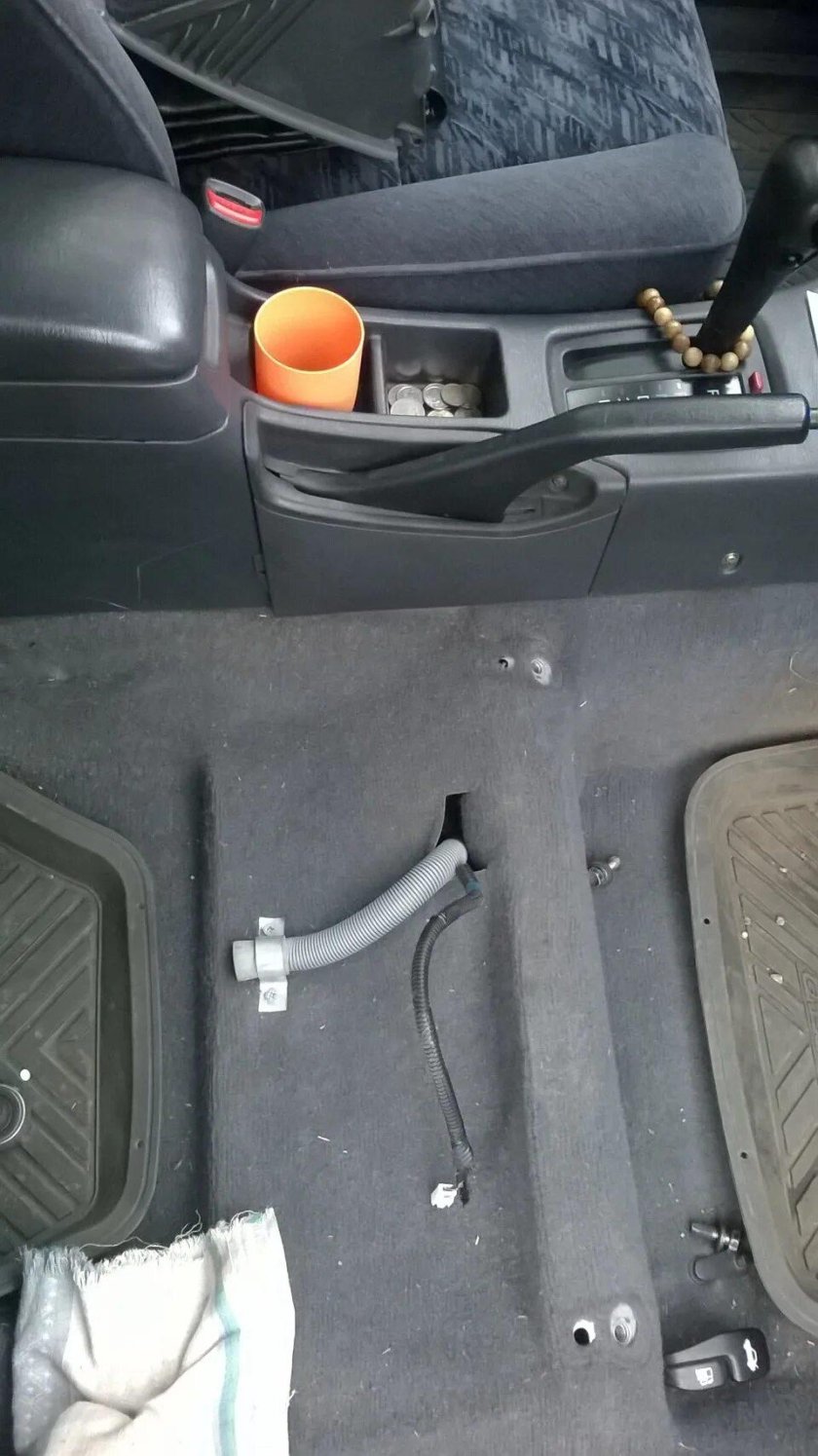 Обогрев ног задних пассажиров ВАЗ 2107