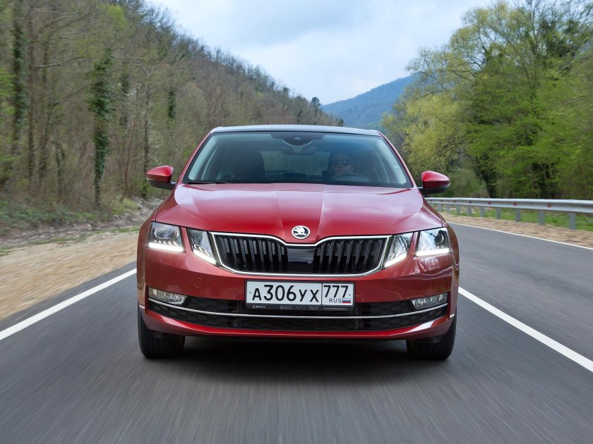 Новая Шкода Октавия 2017