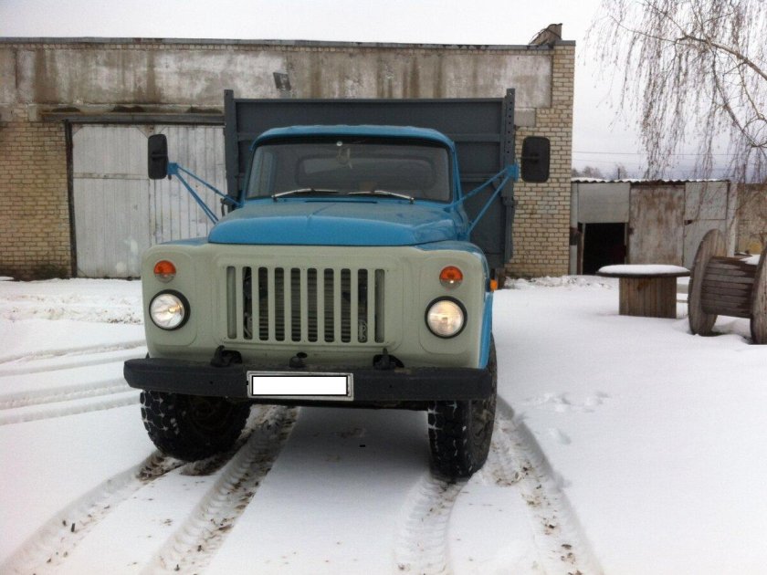 ГАЗ 53 синий