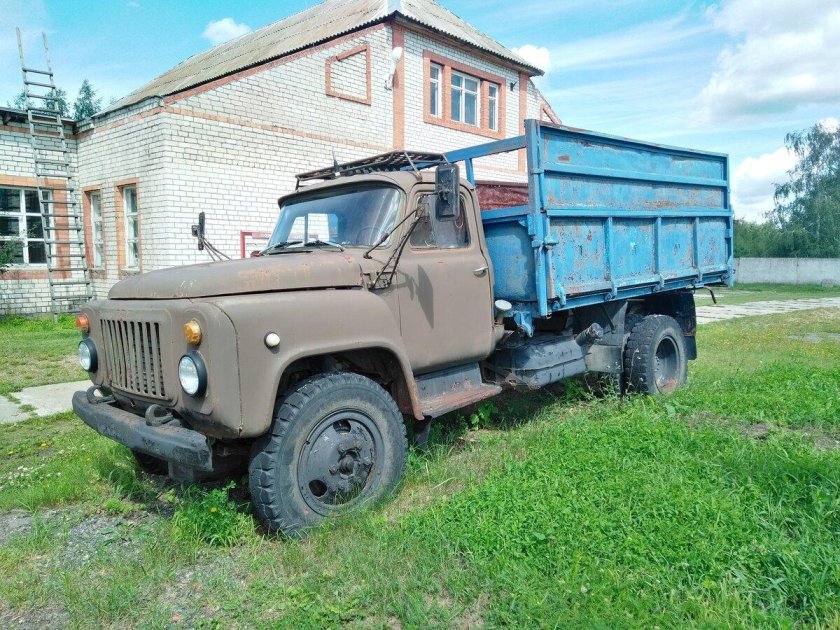 Газ 53 сельхозник самосвал
