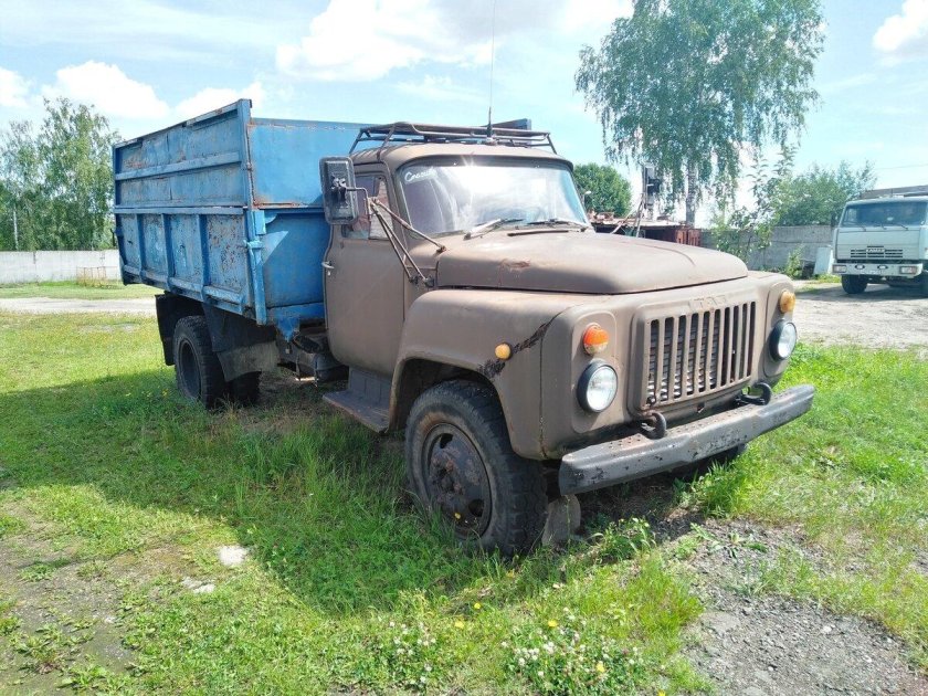 Газ 53 сельхозник самосвал