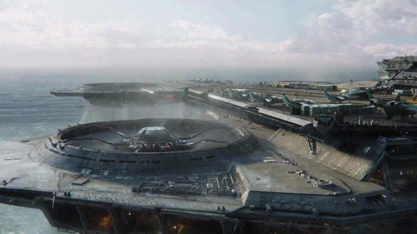 Летающий авианосец будущего Геликарриер