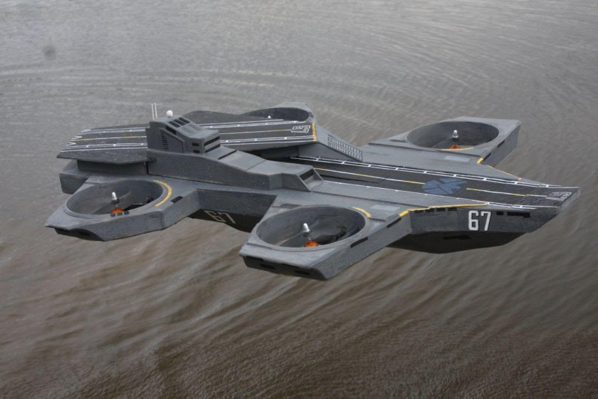 Корабль Helicarrier