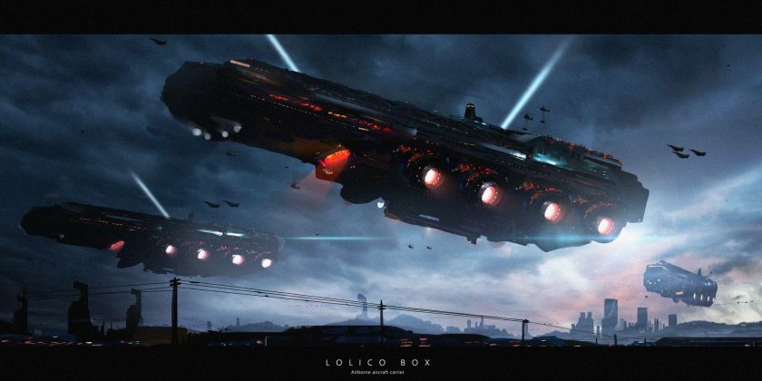 Авианосец Cyberpunk