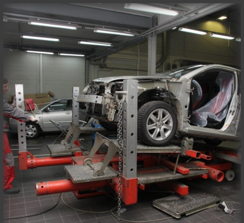 Автомобиль на стапеле