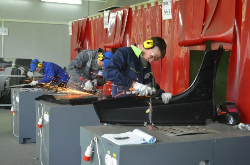 Цех кузовного ремонта