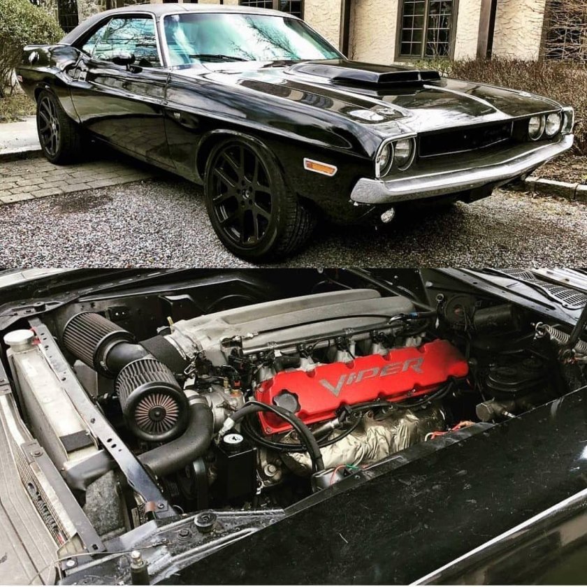 Мотор Додж Челленджер