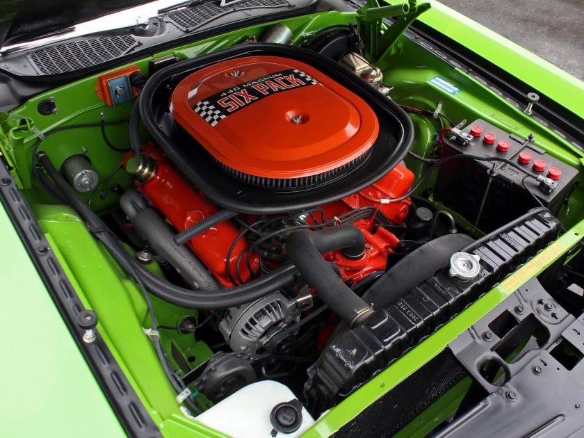Двигатель dodge Challenger