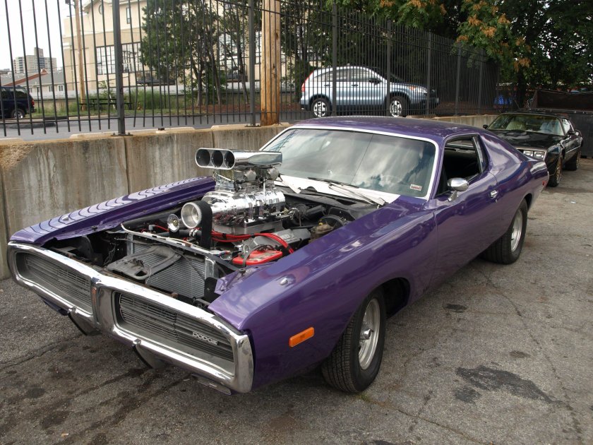 Dodge Charger 1969 суперчарджер