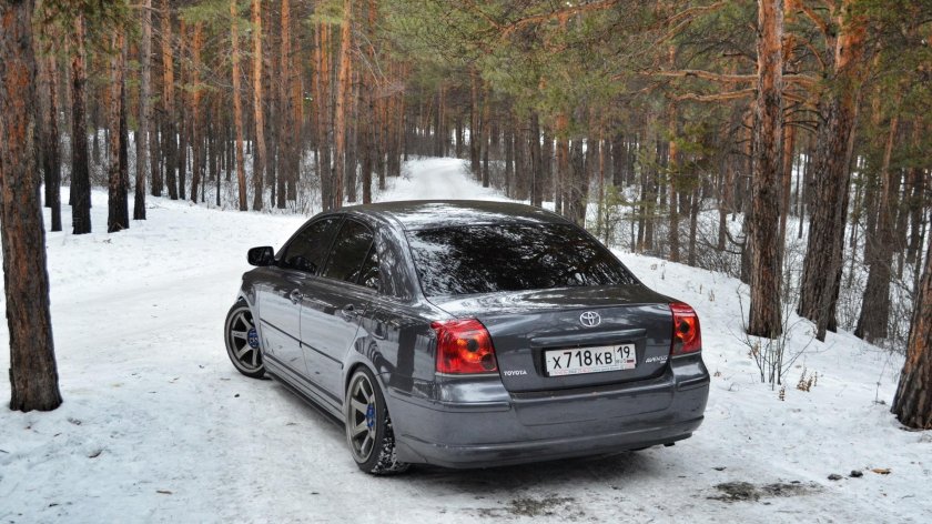 Toyota Avensis, 2007 зима
