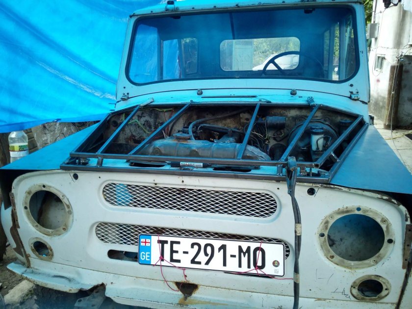 Доработка капота УАЗ 469