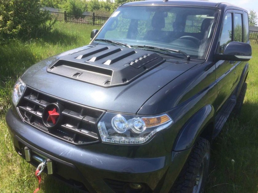 Воздухозаборник УАЗ Патриот