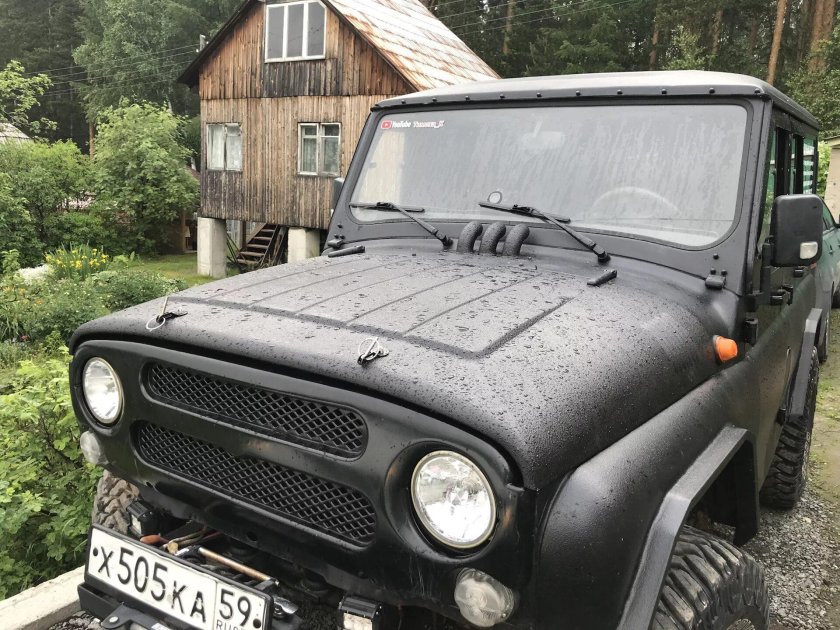 УАЗ Хантер серый Раптор