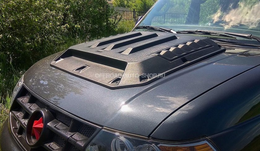 Воздухозаборник на капот УАЗ Патриот 2011