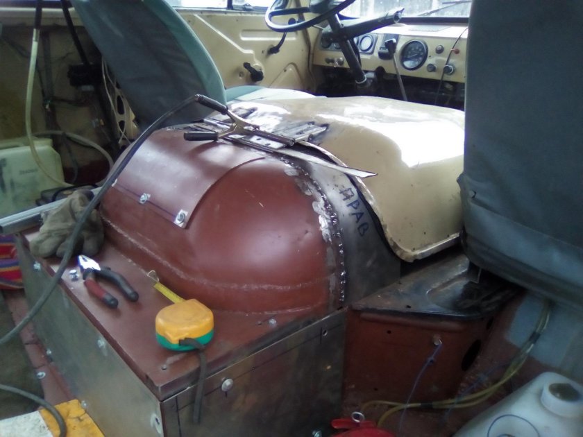 Петли капота УАЗ фермер