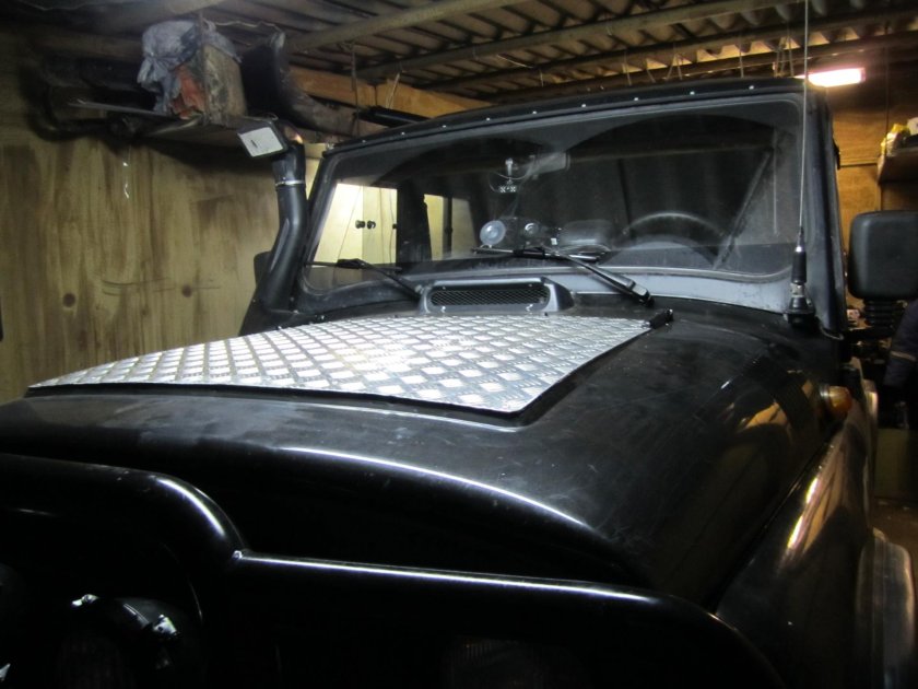 Капот УАЗ Хантер