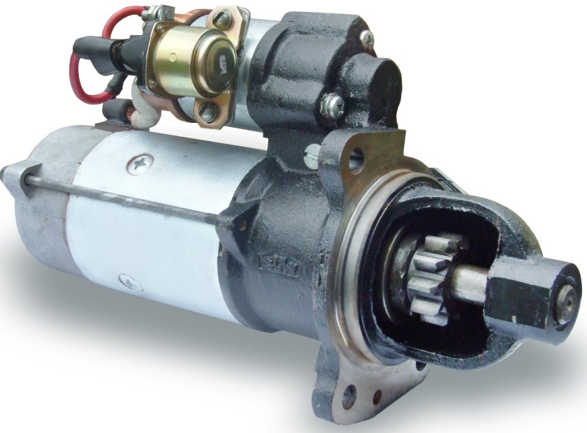 Стартер Урал, МАЗ (дв. ЯМЗ-236, 238) (24в) 5432.3708 редукторный
