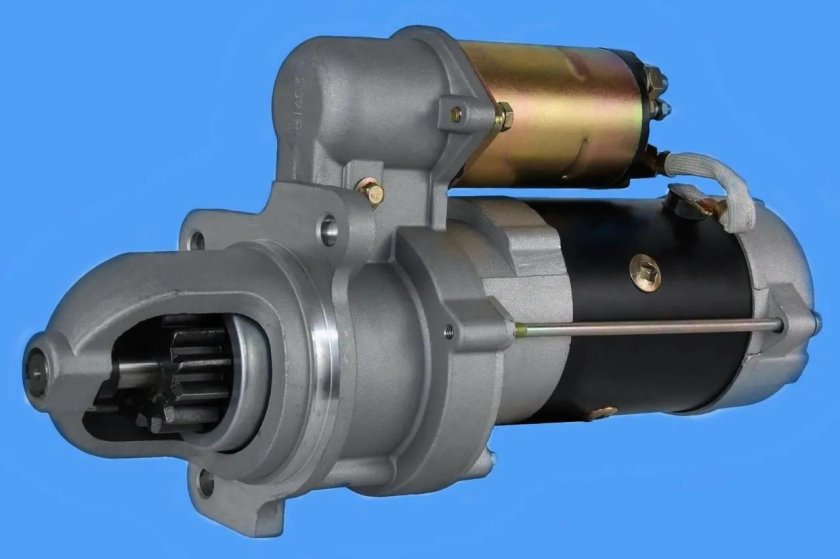 Стартер внутри двигателя