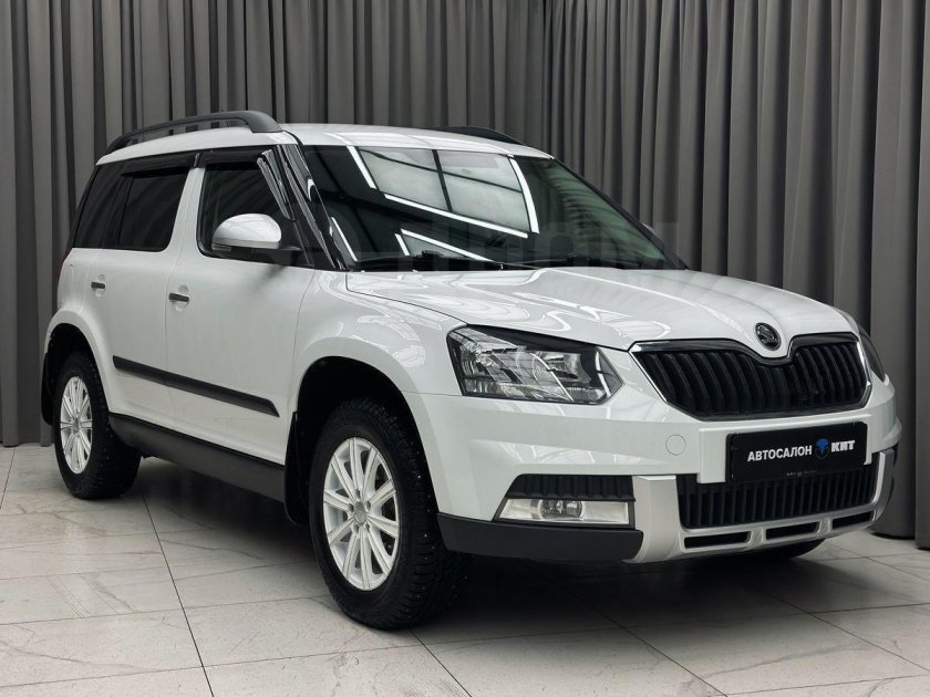 Шкода йети 2015 белая
