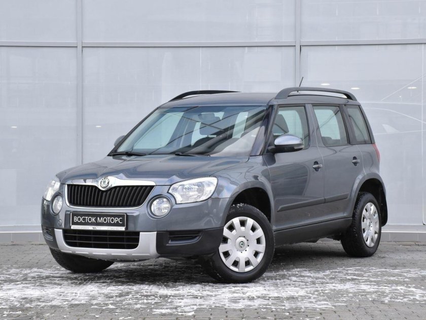 Шкода йети i 1.2 амт (105 л.с.) серебристый с пробегом