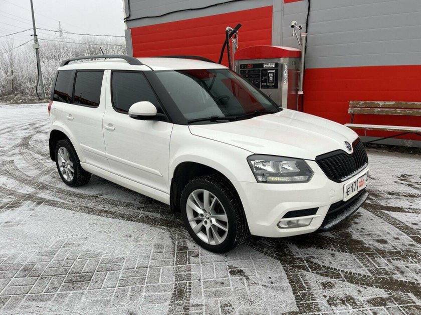 Шкода йети 2017 белая