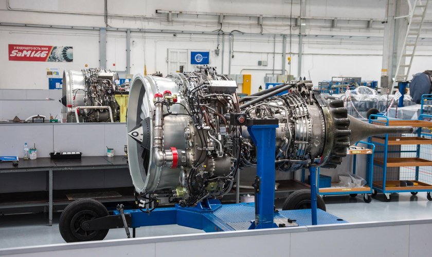 SSJ 100 двигатель