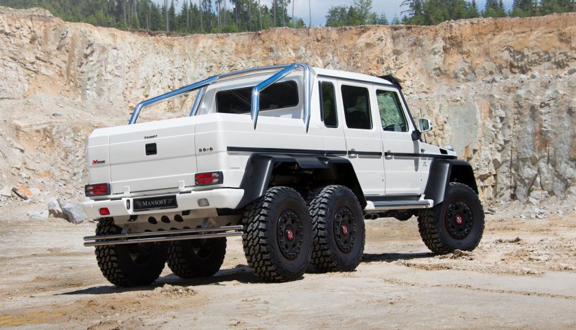 Mercedes Benz g63 6x6 Mansory