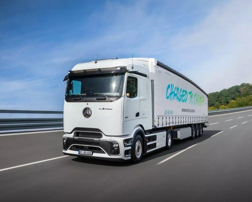 Mercedes-Benz представила грузовик Actros l 2024