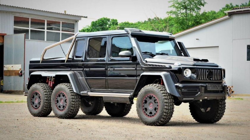 Мерседес Гелендваген 6х6