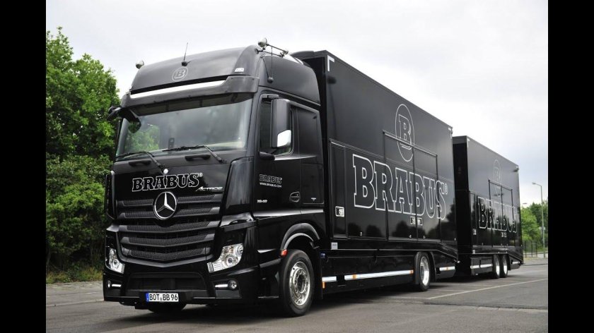 Брабус Актрос грузовик