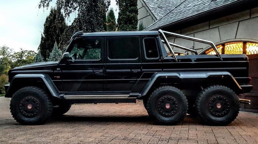 Мерседес Гелендваген 6 на 6