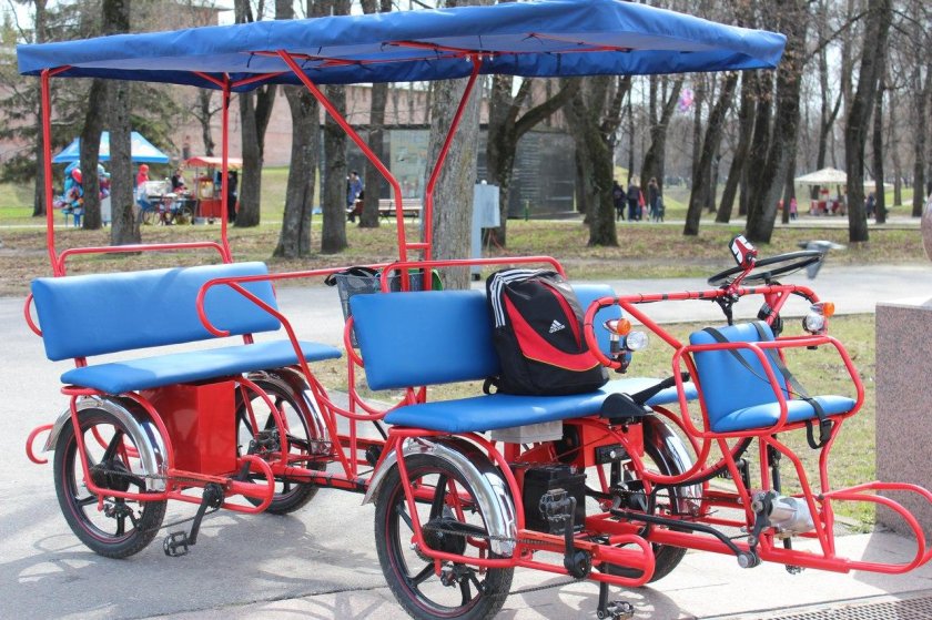 Веломобиль для всей семьи