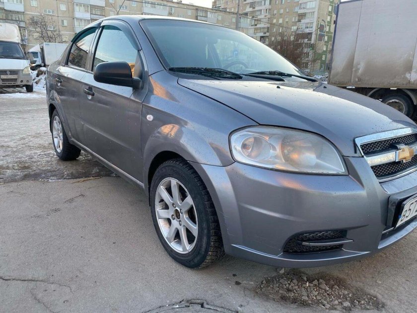 Chevrolet aveo i рестайлинг