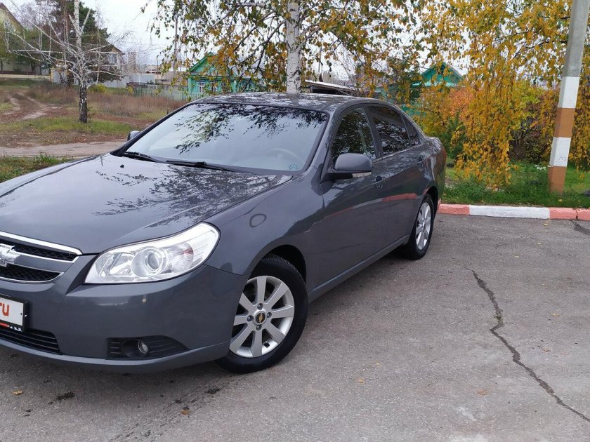 Шевроле Эпика серая
