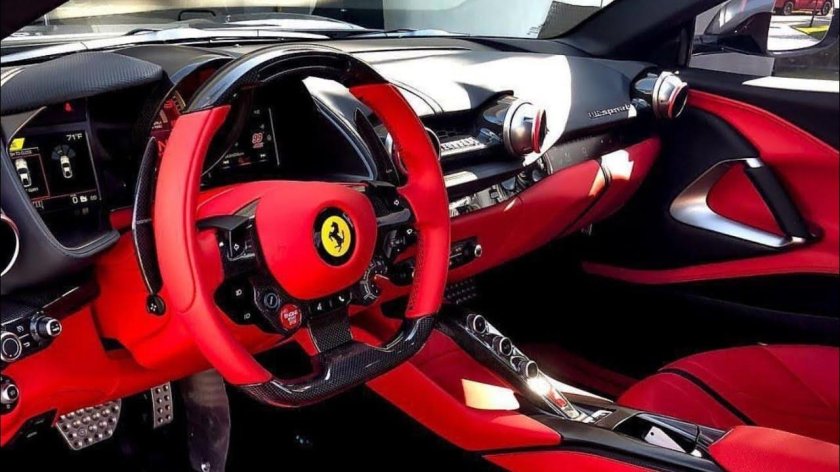 Ferrari f12 Berlinetta салон