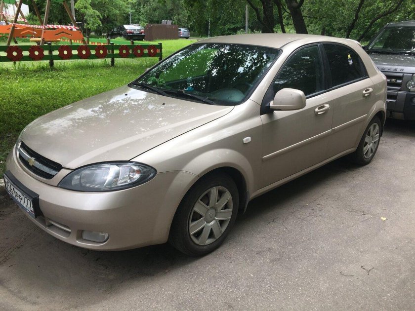Chevrolet lacetti 2008 бежевая