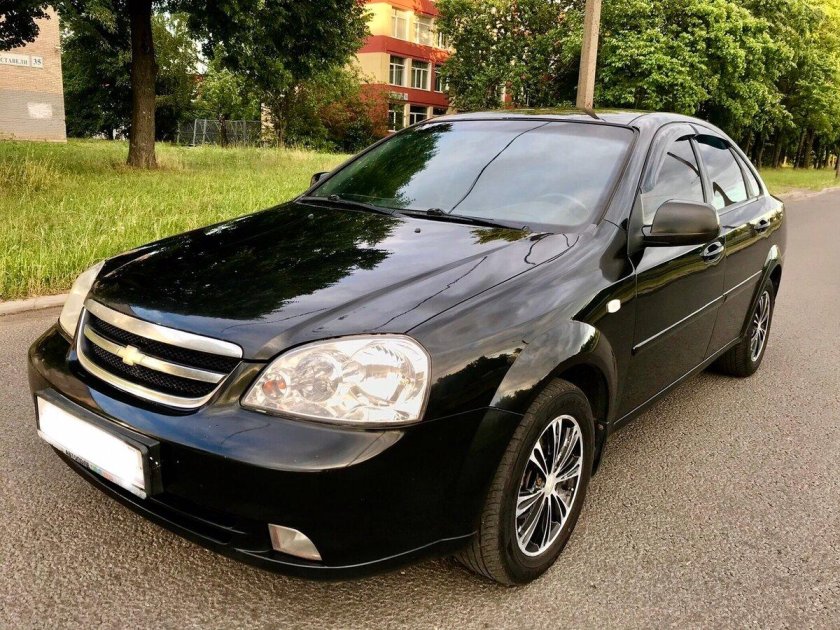 Chevrolet Lacetti 2004 чёрная