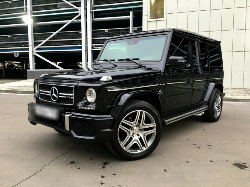 Mercedes Benz g55 AMG черный матовый