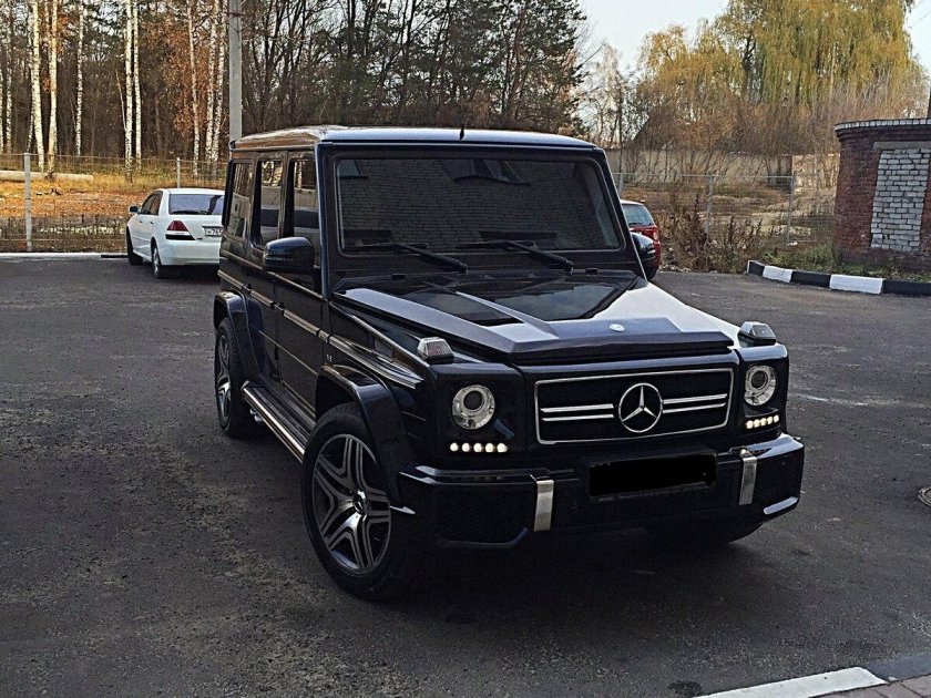G55 AMG черный