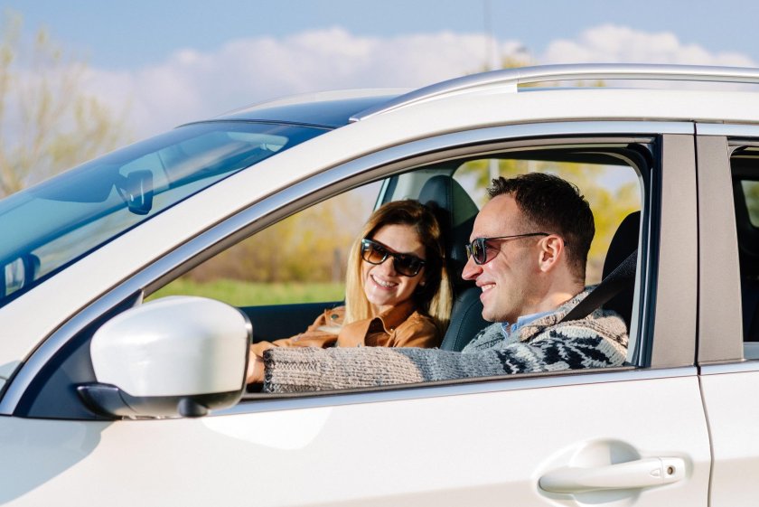 Водитель в очках