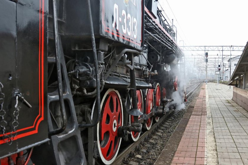 Ретро поезд Селигер