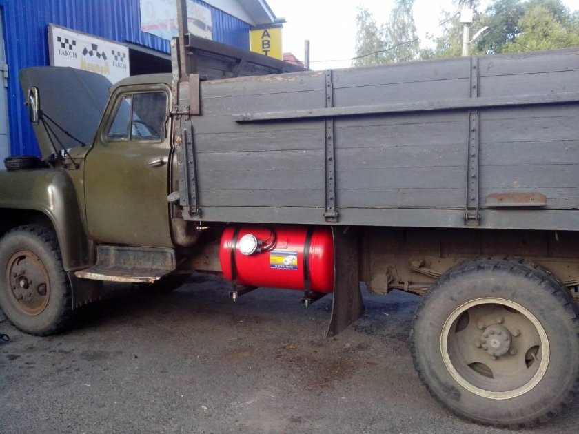 ГАЗ 53 газобаллонный