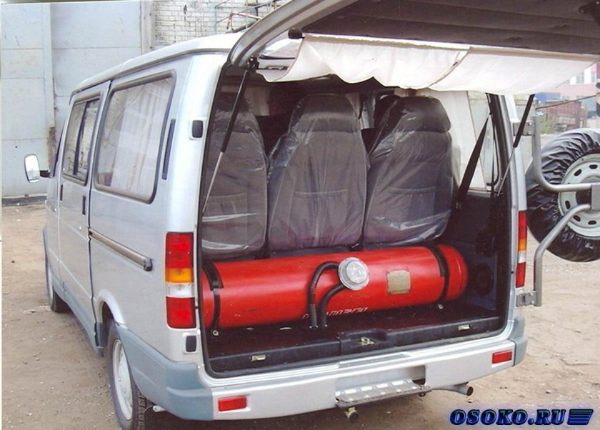 ГБО на ГАЗ 2217