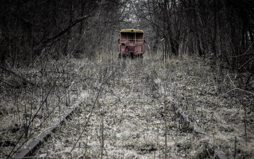 Заброшенная железная дорога