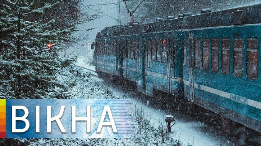 Поезд зимой